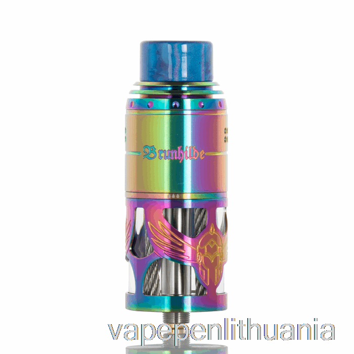 Vapefly X German 103 Brunhilde Top Coiler 25mm Rta Rainbow Vape Skystis